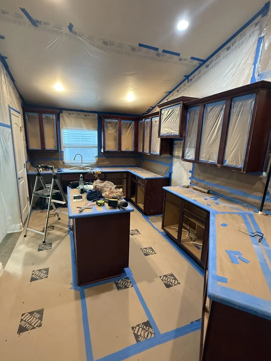 Kitchen Cabinet Repaint — before (Renovation & Rehab) — Exodus Home Solutions, Polk County FL