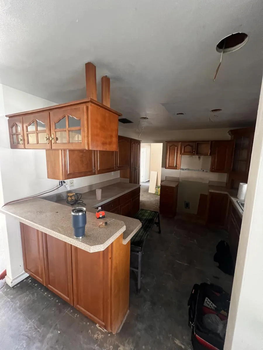 Kitchen Rehab — Investor Flip — before (Renovation & Rehab) — Exodus Home Solutions, Polk County FL