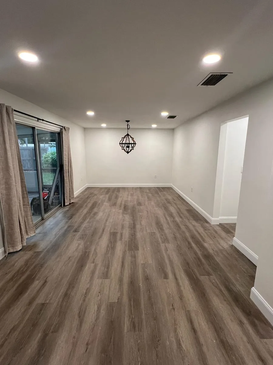Living Room Transformation — after (Full Rehab) — Exodus Home Solutions, Polk County FL