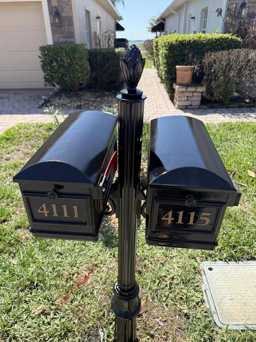 Mailbox Restoration — after (Pre-Listing Curb Appeal) — Exodus Home Solutions, Polk County FL